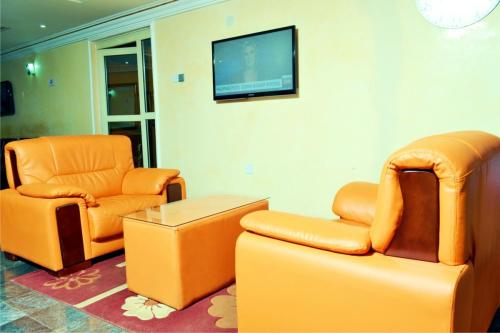 reception area of frankville hotel karu abuja article